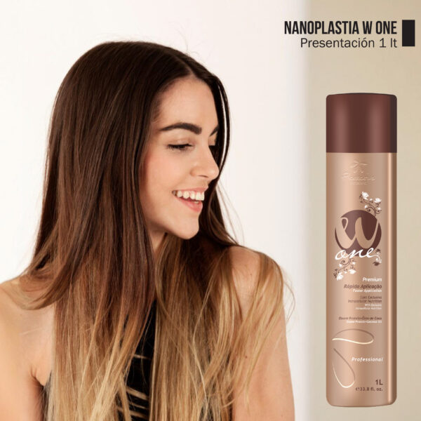 ALISADO ORGANICO W ONE PROFESIONAL FLORACTIVE 1L - Imagen 2