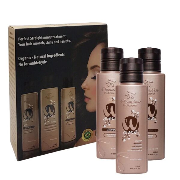 ALISADO W ONE KIT NANO + SHAM + ACONDI 120ml